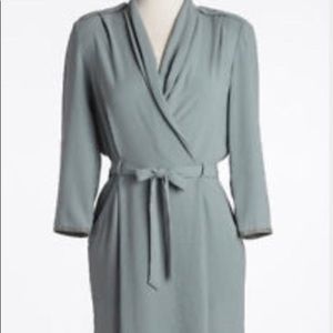 Aritzia wrap dress